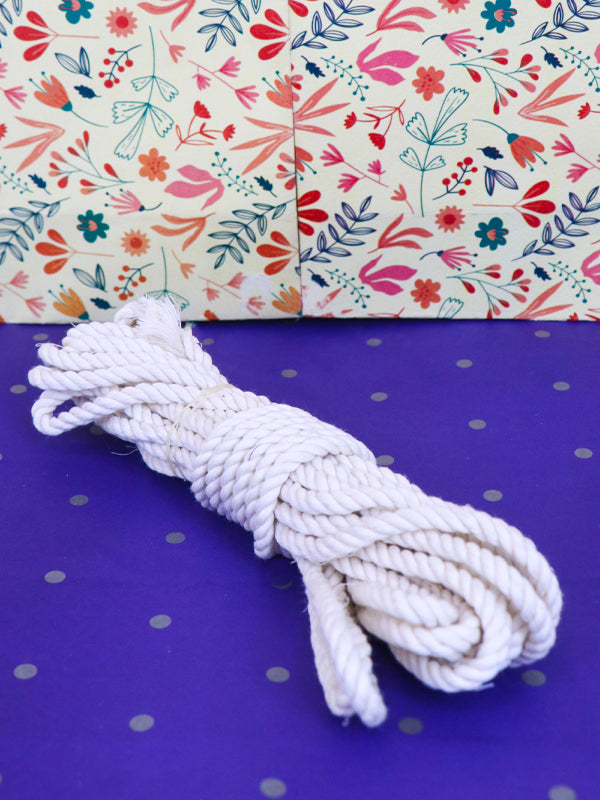 White Cotton Rope/Clothes Drying Rope