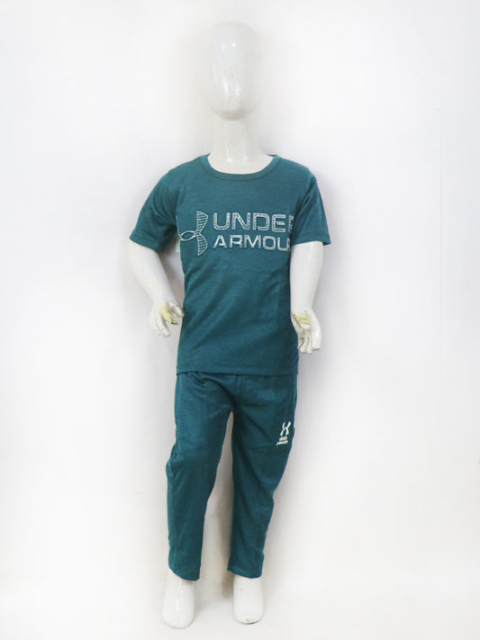 KTR23 AH Kid's Track Suit 1Yr - 8Yrs UA Sea Green