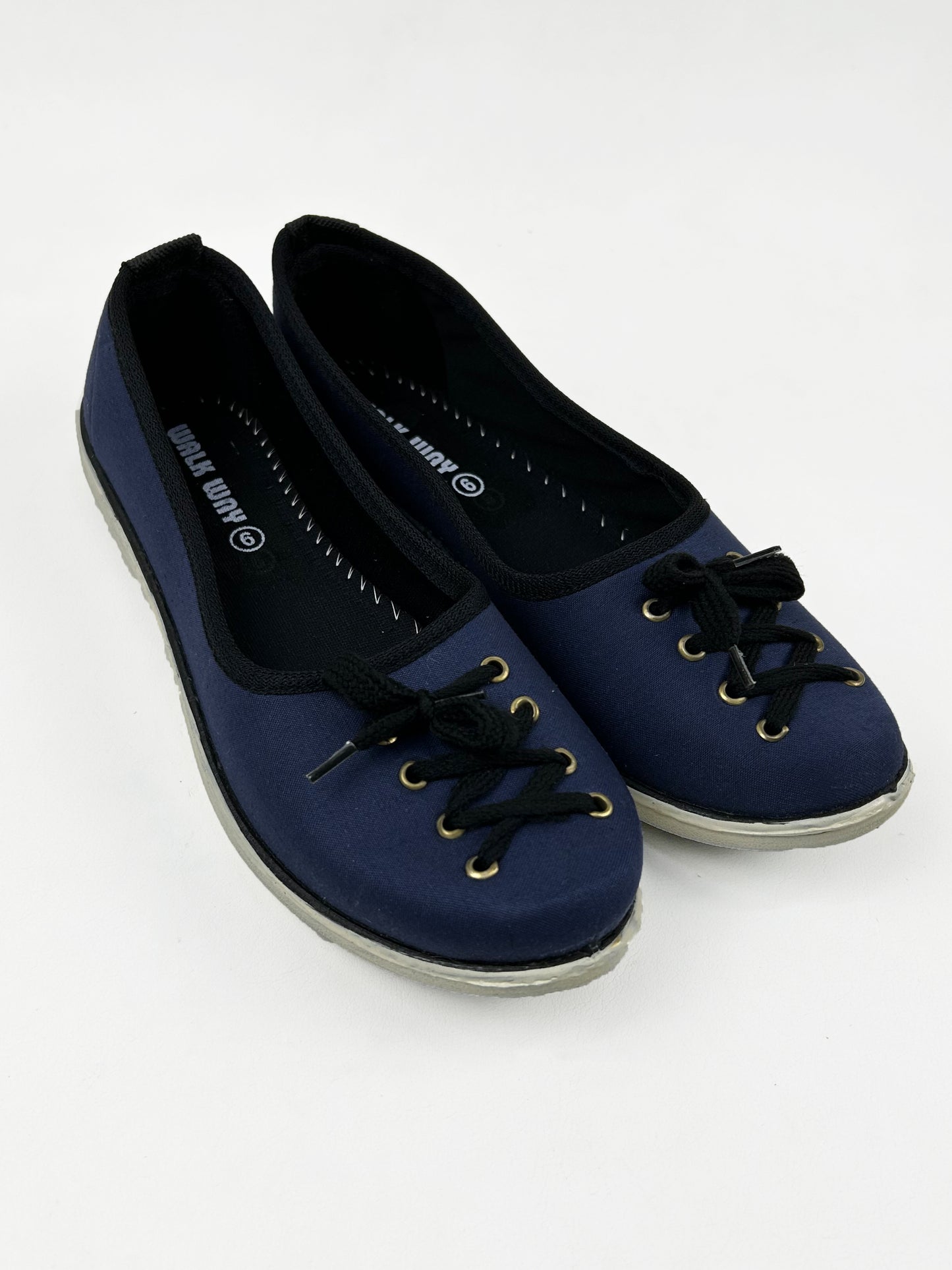 Dark Blue Casual Pumps For Women WP03