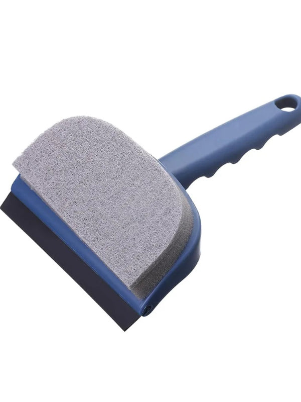 Dual sided Bathroom Sponge and Wiper Multicolor