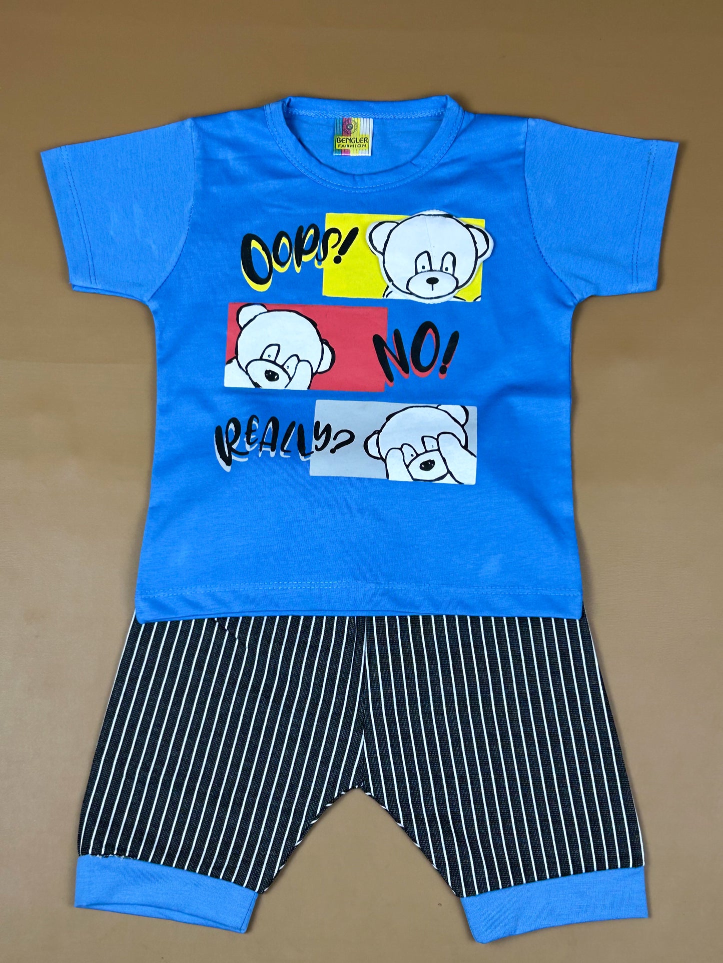 1Yr - 4Yrs Oops Blue Suit For Kids BS245