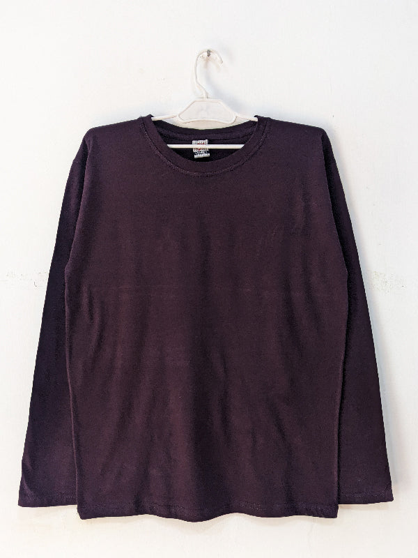 Purple Plain T-Shirt For Men MG MTS90