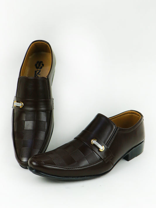 Dark Brown Formal Shoes For Men MS73