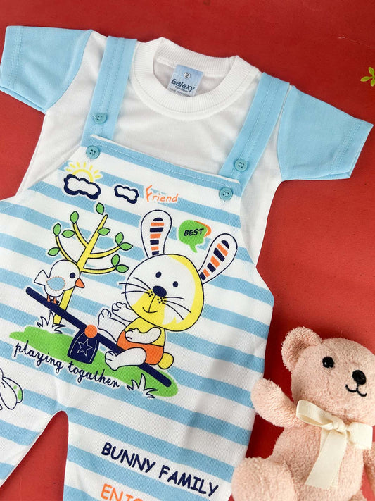 3Mth - 9Mth Blue Romper For Newborn HG NBR139