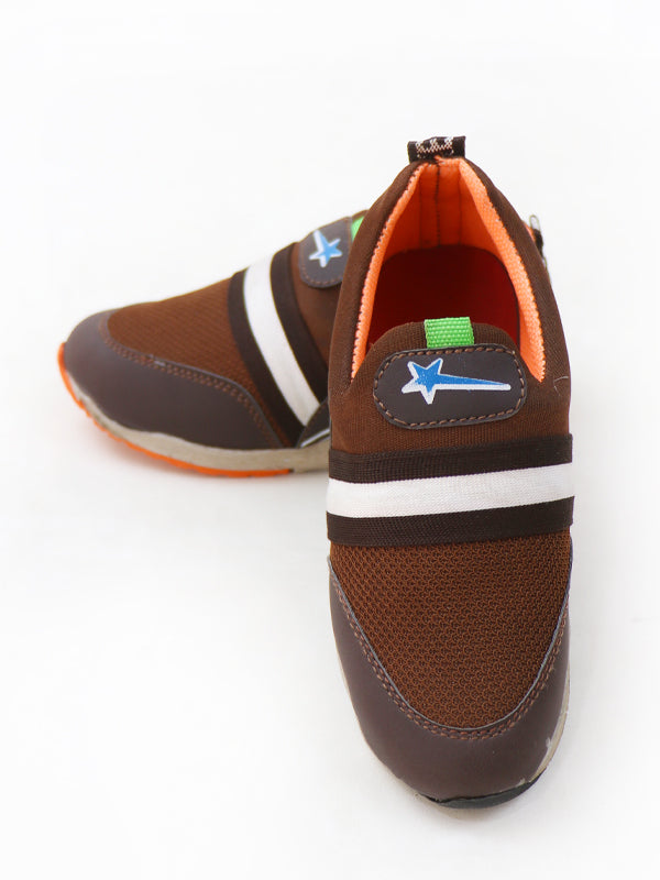 BJ24 Boys Shoes 8Yrs - 17Yrs Dark Brown