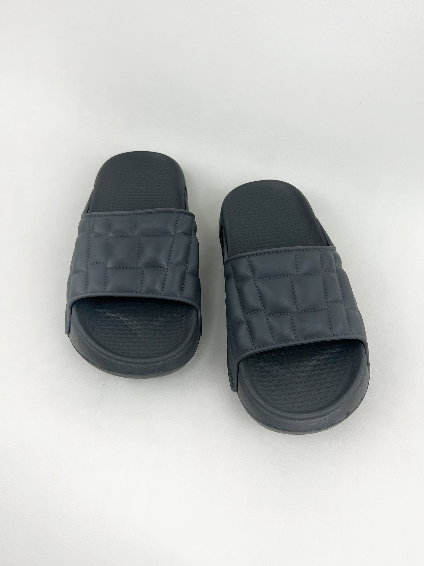 Charcoal Grey Casual Soft Slippers for Kids KS02