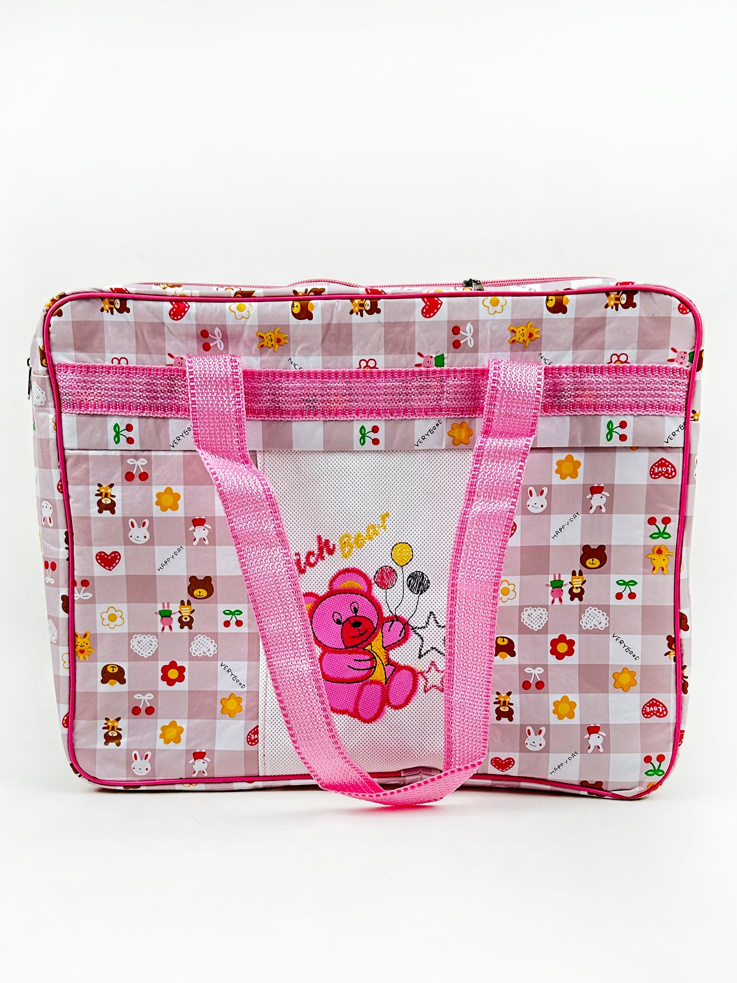 Light Pink Baby Diaper Bag For Newborn NBB26