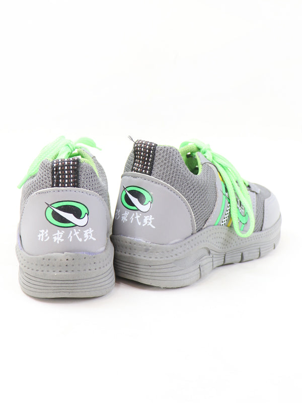 BS18 Boys Shoes 8Yrs - 12Yrs NK Grey