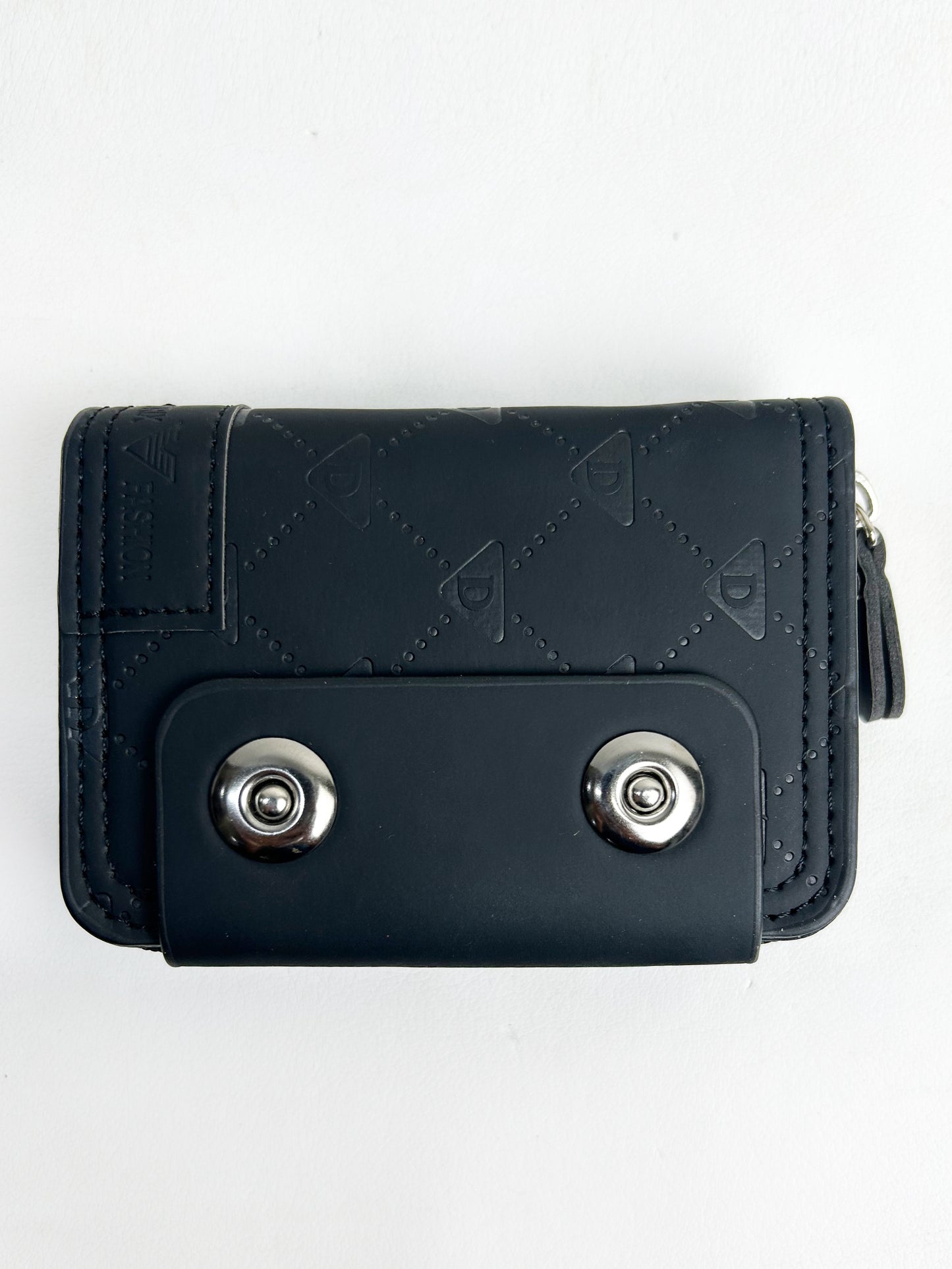 Black Syn-Leather Wallet For Men MW17