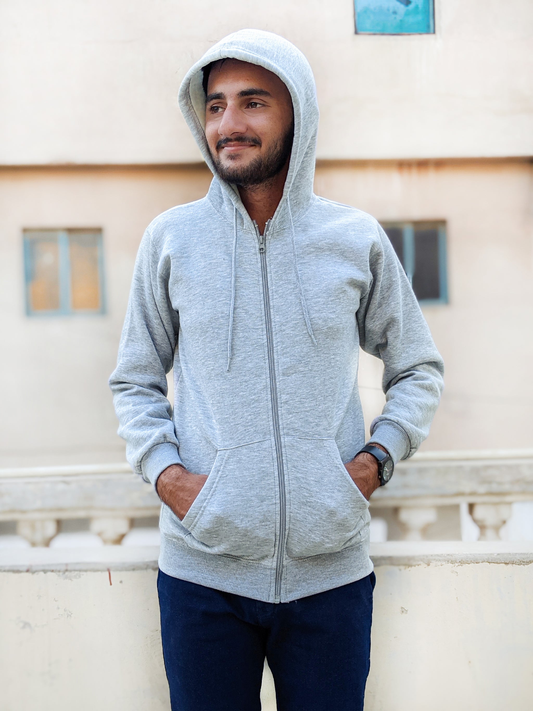 Hoodie jacket men's best sale