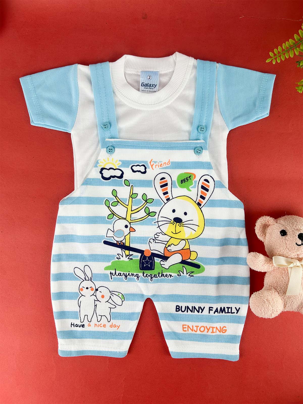 3Mth - 9Mth Blue Romper For Newborn HG NBR139