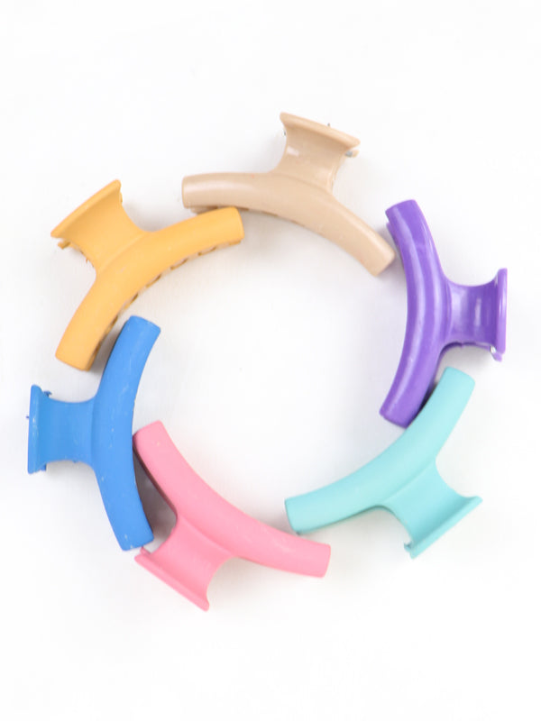 GHC06 Pack of 6 Hair Clip Multicolor