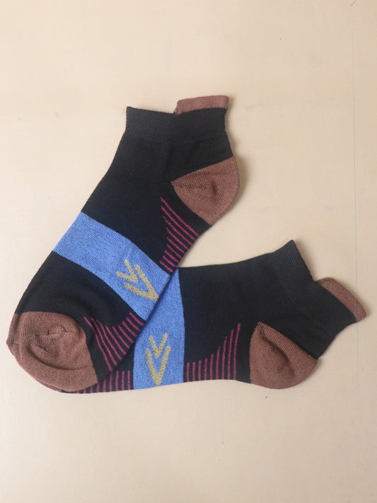 Multicolor & Multidesign Ankle Socks for Men MS31