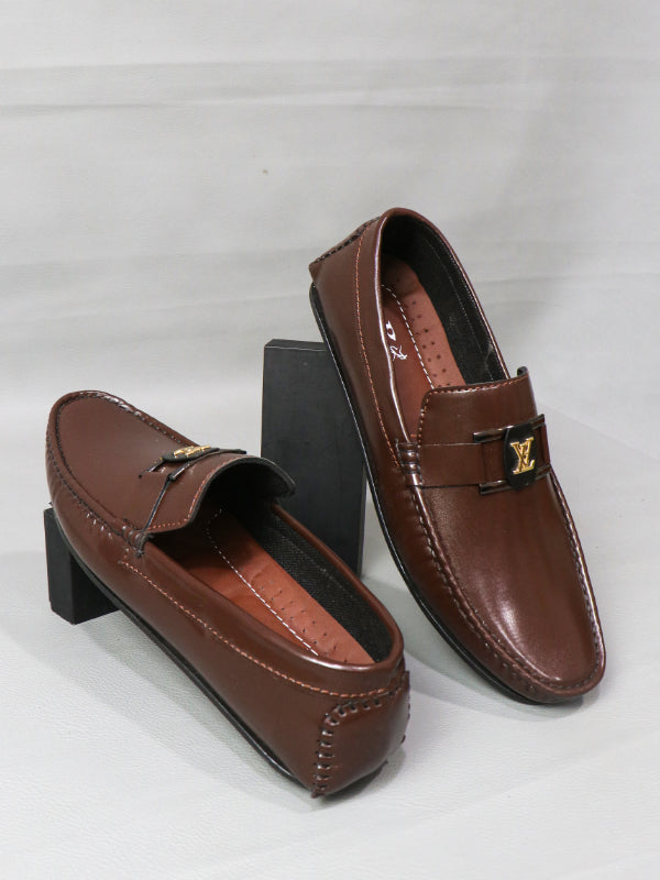 Dark Brown Loafers for Men SC ML31