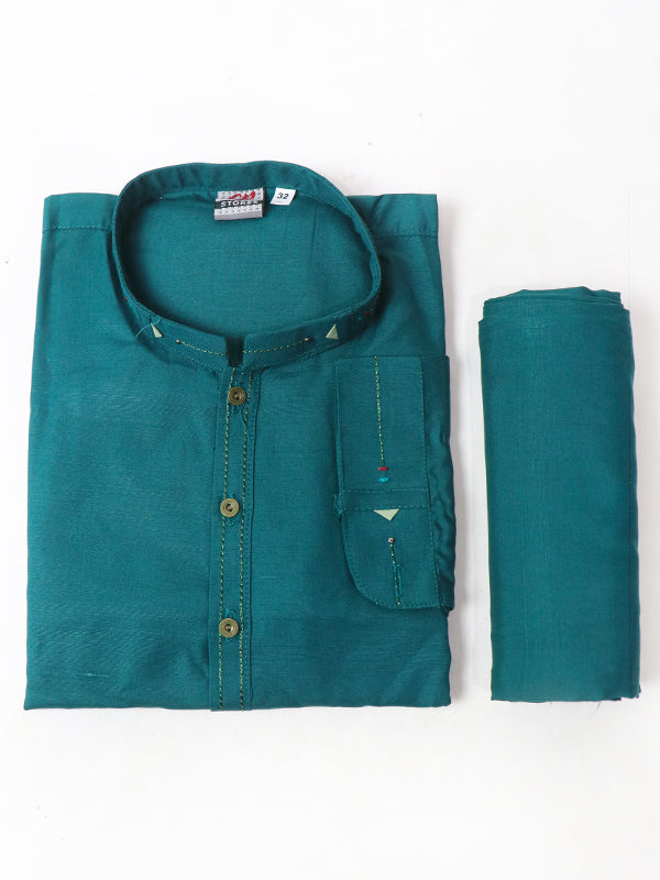 15Yrs - 17Yrs Sea Green Shalwar Kameez Suit For Boys BKS50