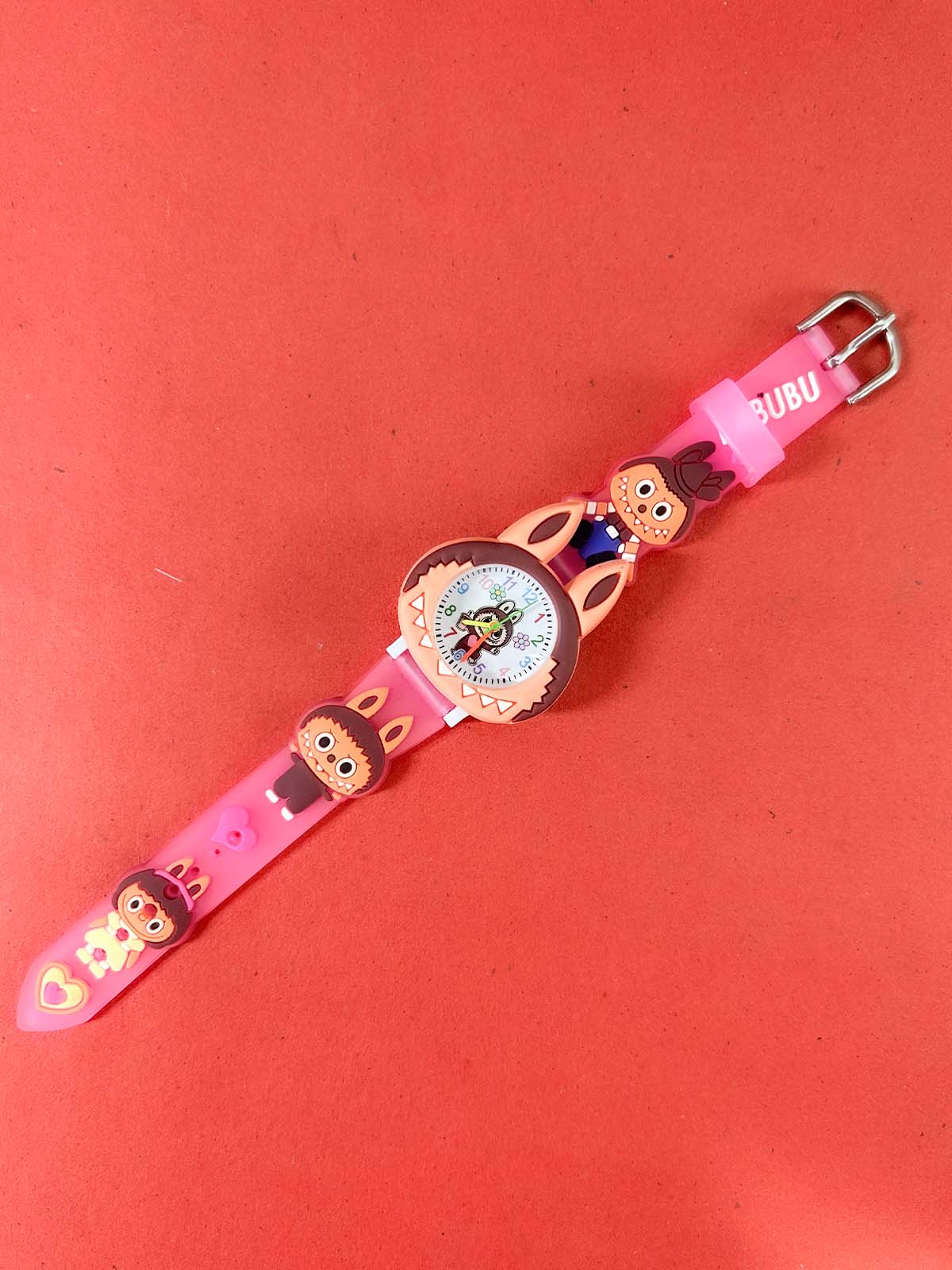 Pink Wrist Watch For Girls KWW131