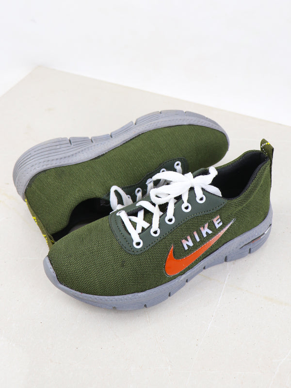MJS59 Men's Casual Lace Shoes Green