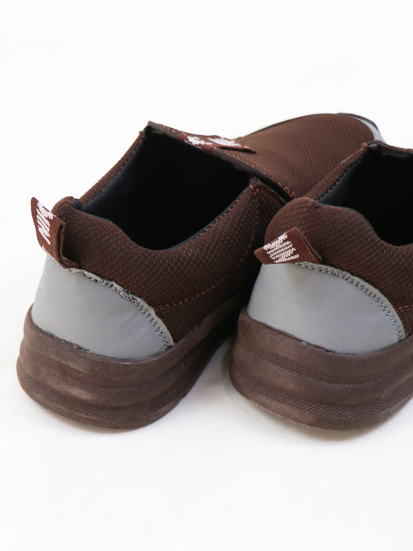 MJS41 Men's Slip-On Shoes Brown