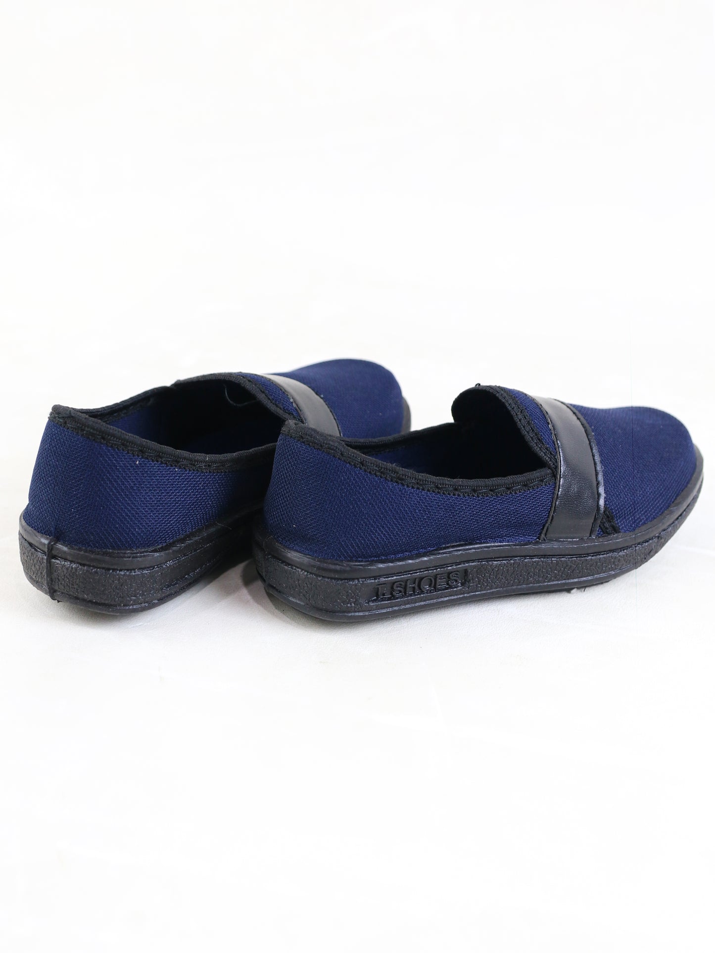 BS56 Boys Slip-On Shoes 13Yrs - 17Yrs Blue