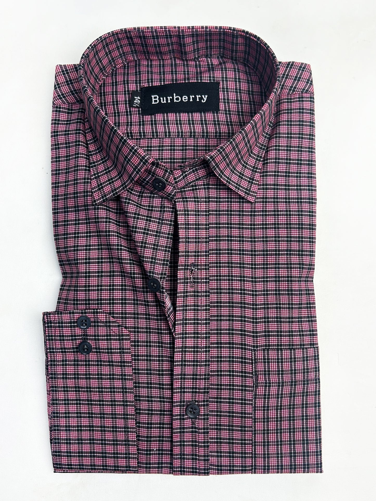 Dark Pink Formal Dress Shirt For Men AZ MFS121