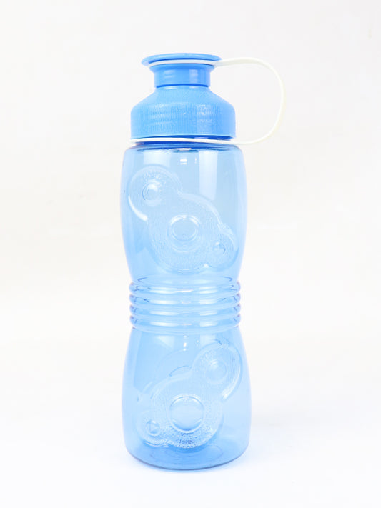 Blue Plastic Water Bottle Designed - 500ML