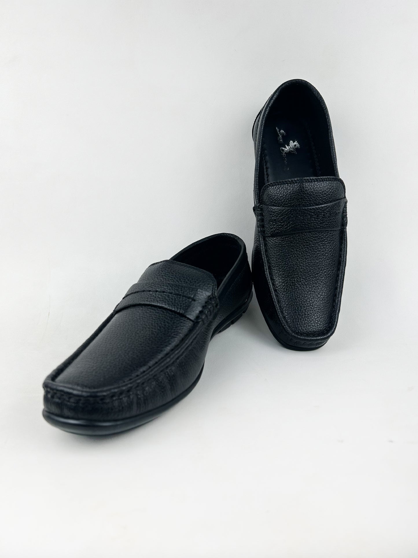 Black Leather Formal Shoes For Men MS93