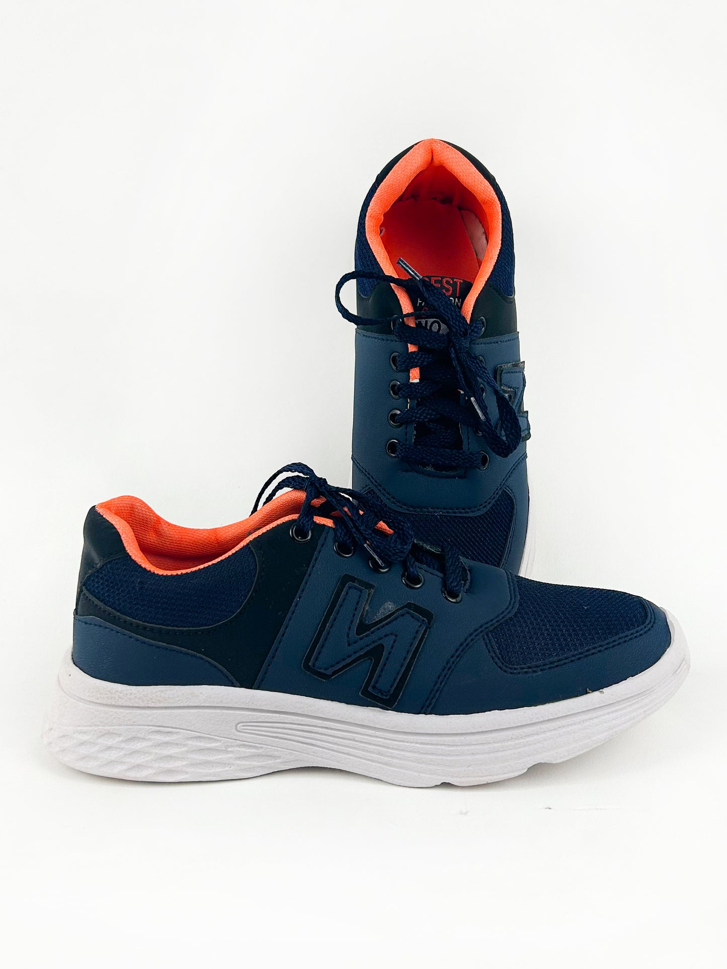 Navy Blue Sneakers For Men MJS93