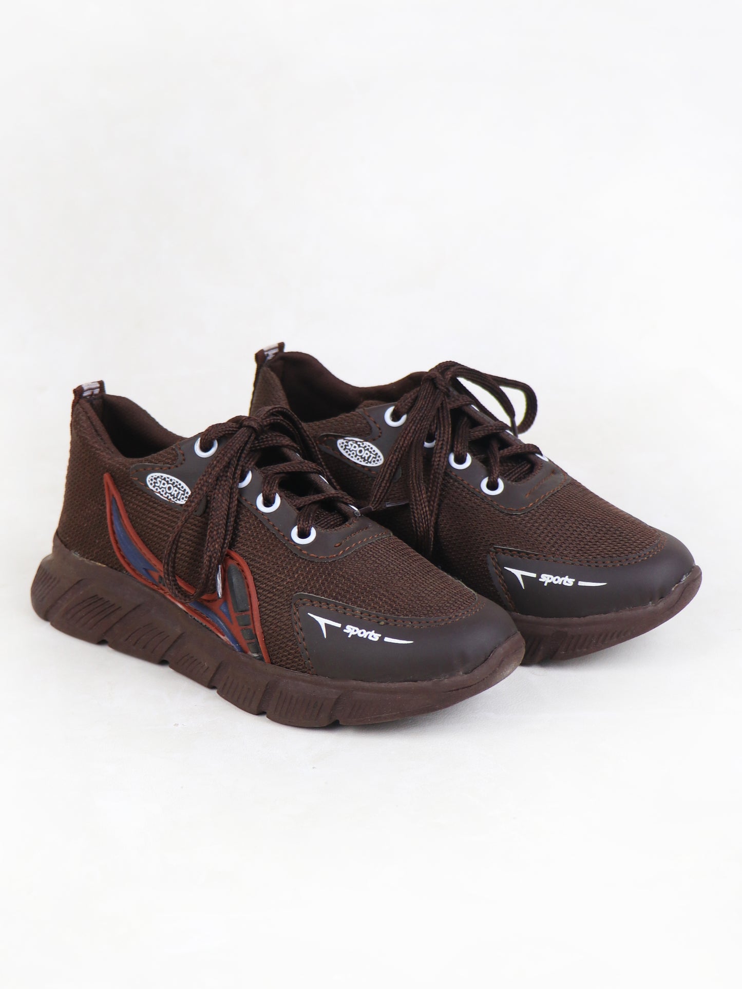 BS42 Boys Lace Shoes 8Yrs - 12Yrs Brown