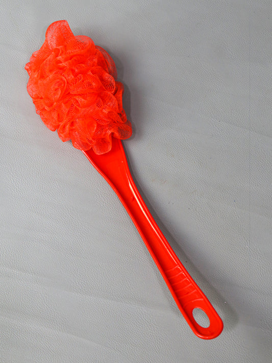 Multicolor Exfoliating Back Scrubber with Handle