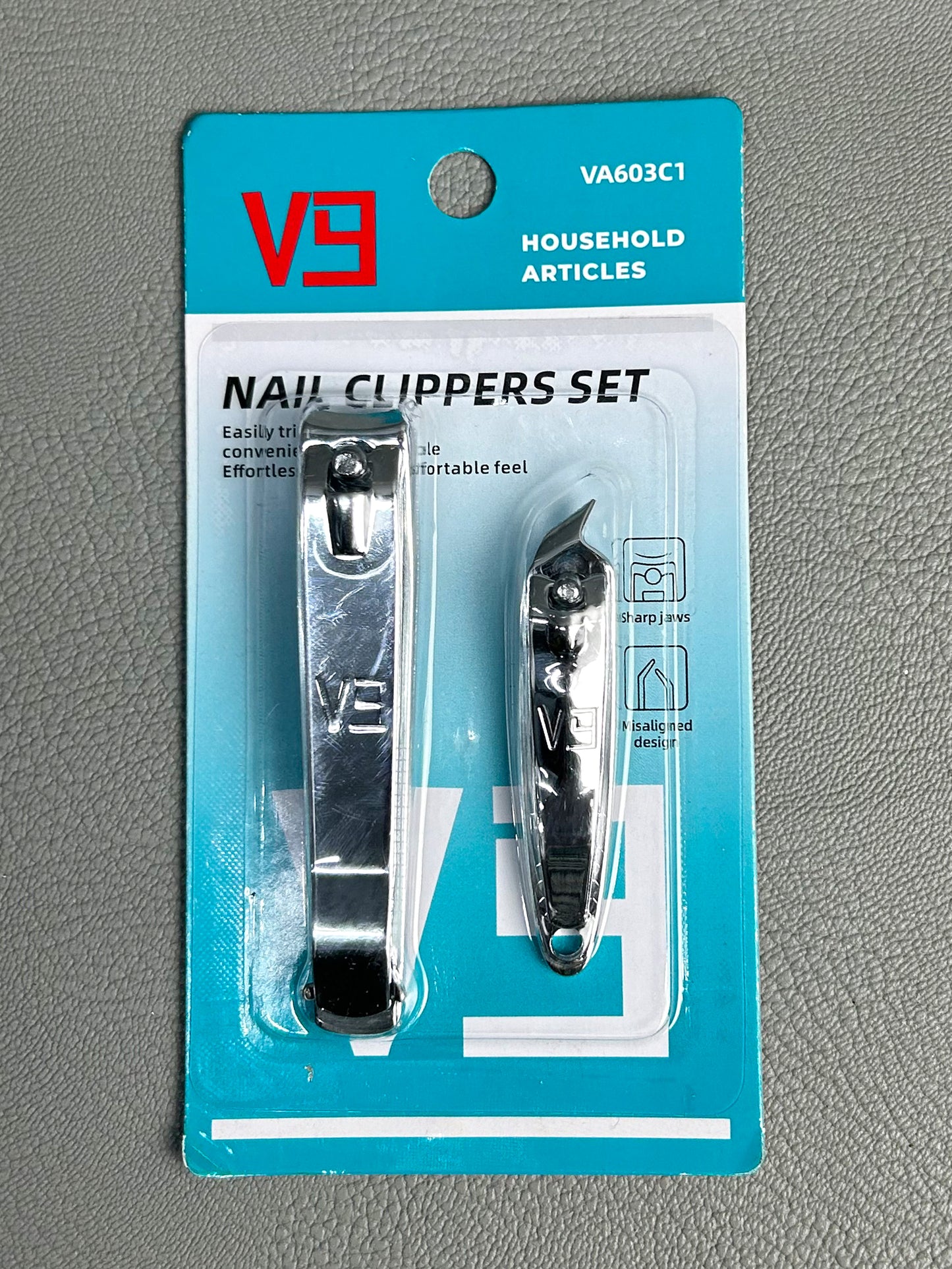 Pack Of 2 V9 Nail Clipper Set NC01