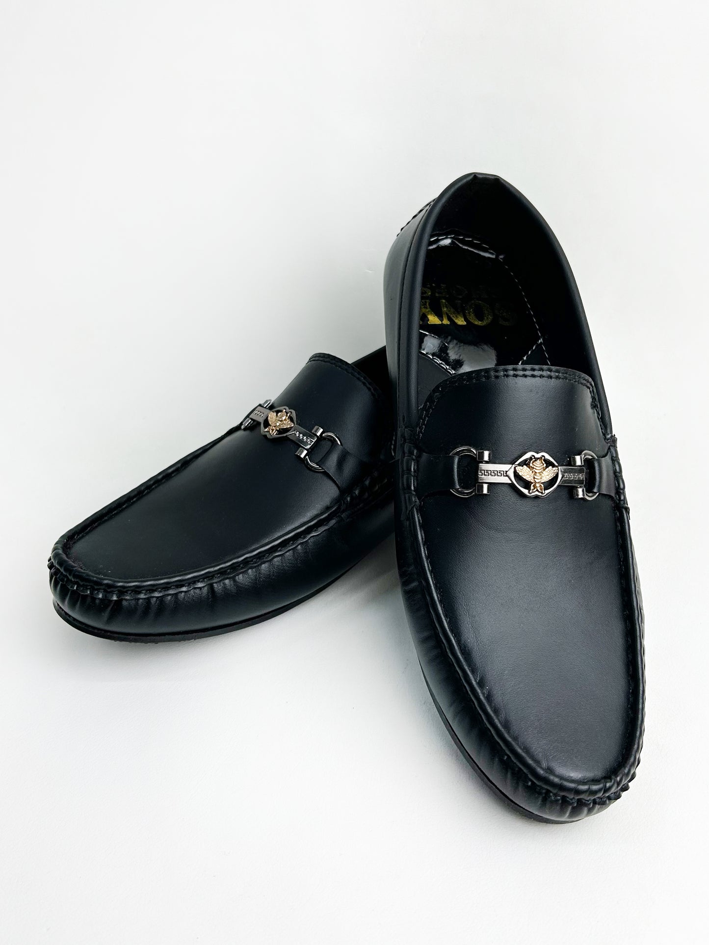 Black Loafers for Men SC ML39