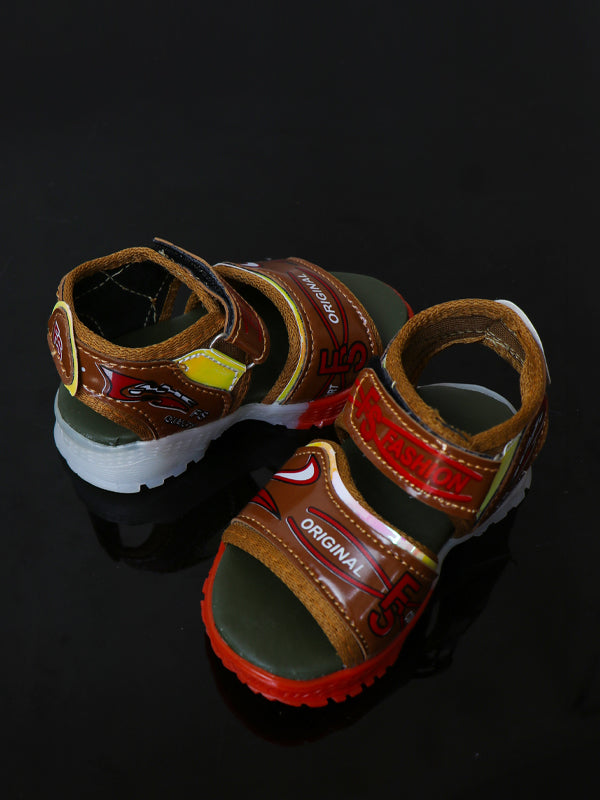 BSD40 Boys Sandal 1Yrs - 8Yrs FS Brown