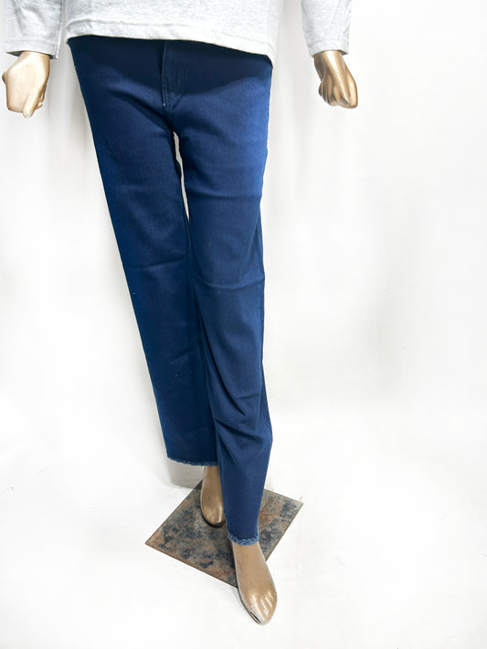 LJ12 Ladies Stretchable Jeans Navy Blue