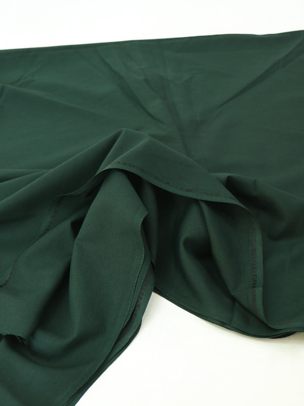 MUF02 Men's Unstitched Kameez Shalwar Fabric Dark Green