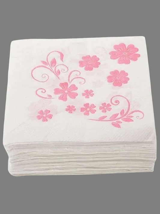 Pack of 100 Printed Tissue  Multicolor Prints