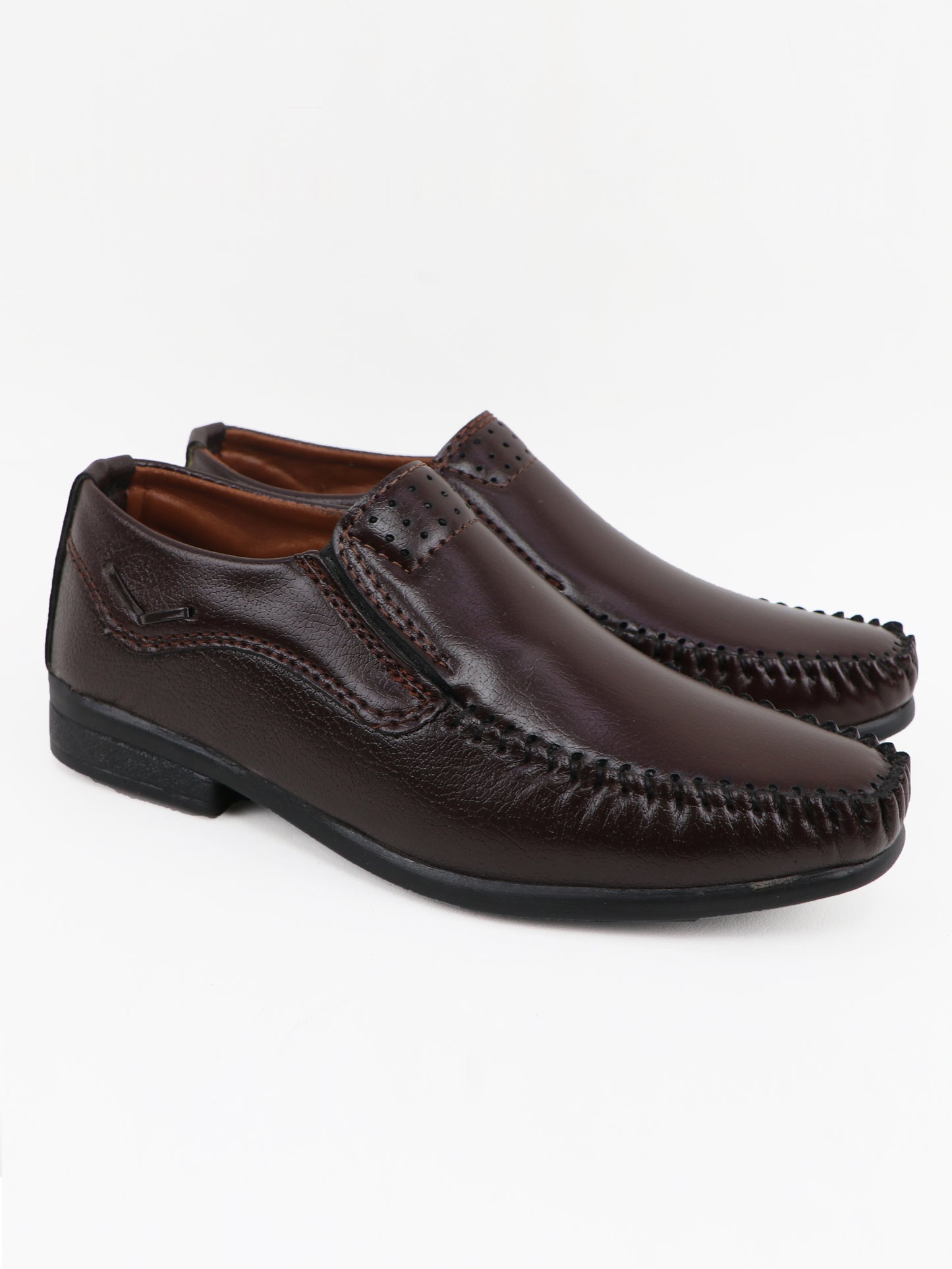 8Yrs - 17Yrs Dark Brown Formal Shoes for Boys BS87