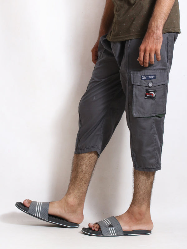 Men's Cargo 3-QTR Short Dark Grey