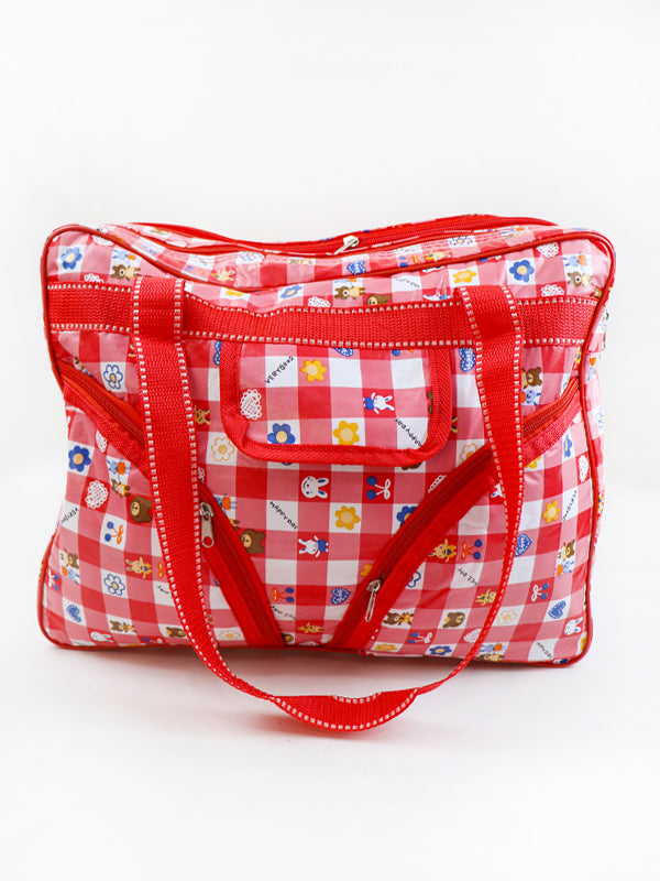 Newborn Baby Diapers Bag Red NBB20 Multidesign