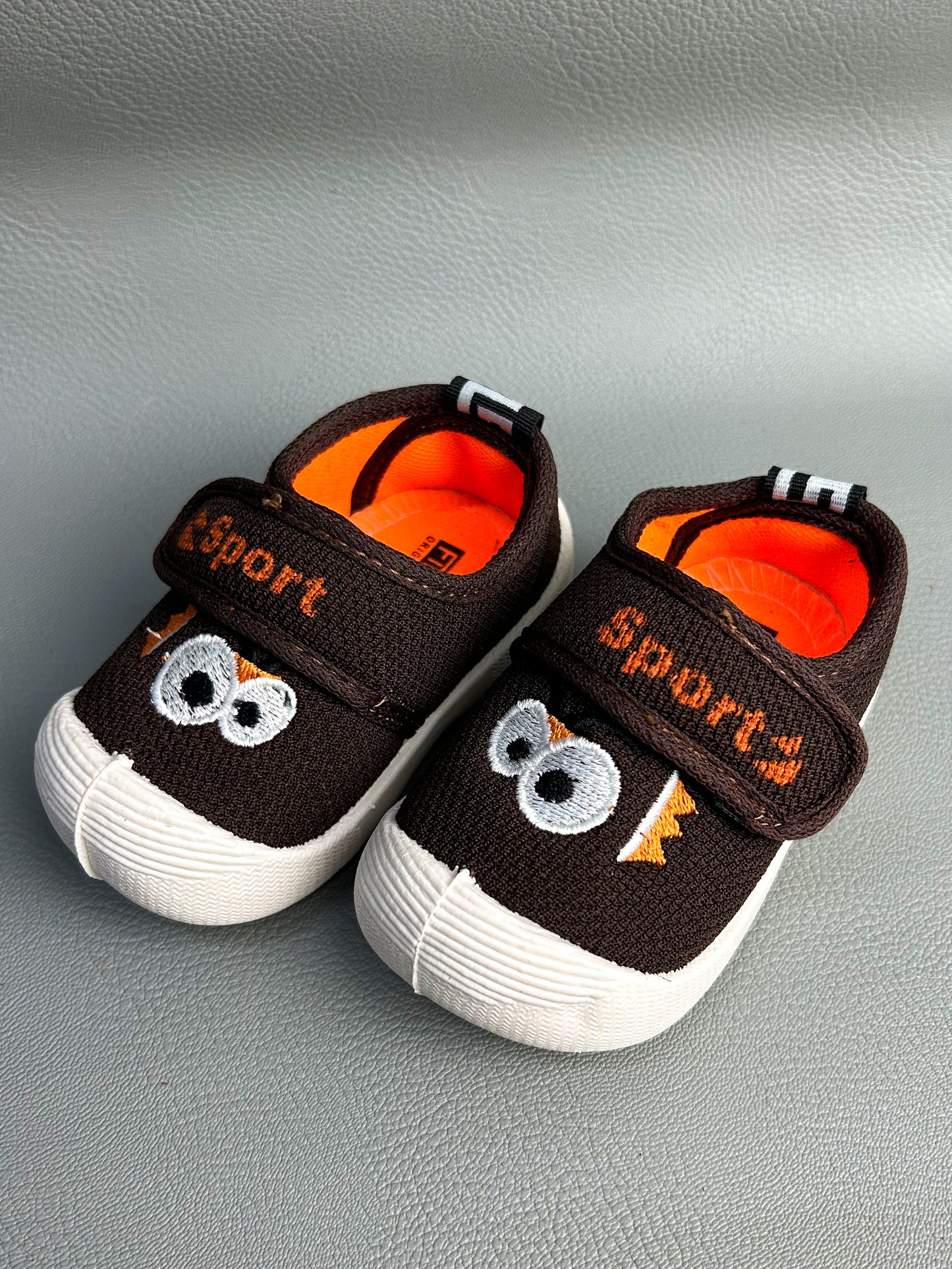 10Mth - 3Yrs Dark Brown Shoes For Boys FS BS75