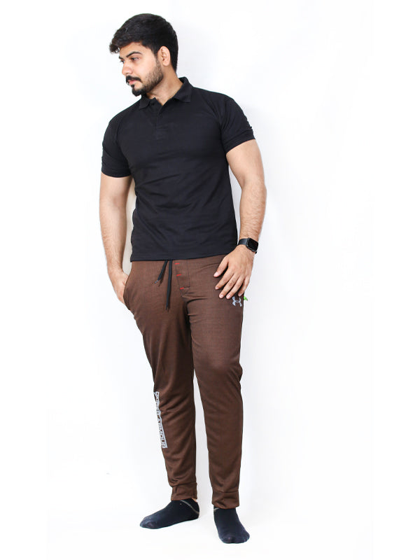 HG Men's Trouser UA Plain Dark Brown