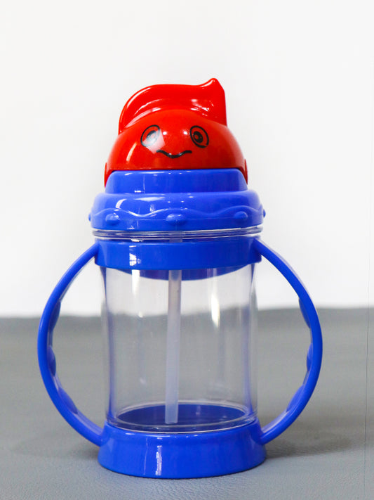 Royal Blue Sippy Cup With Handle - 240ML