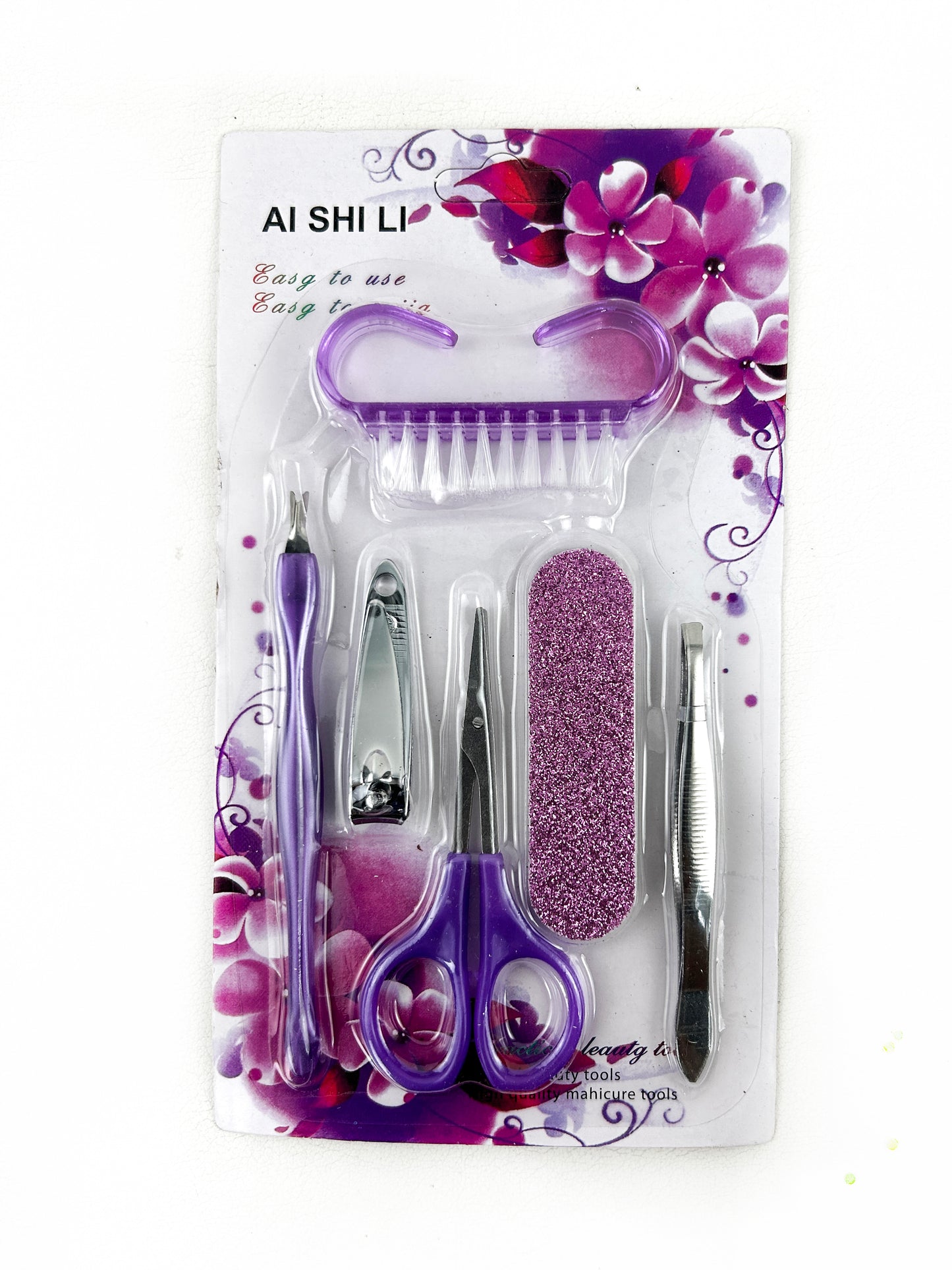 Pack of 6 Piece Nail Care Kit For Body Care C21