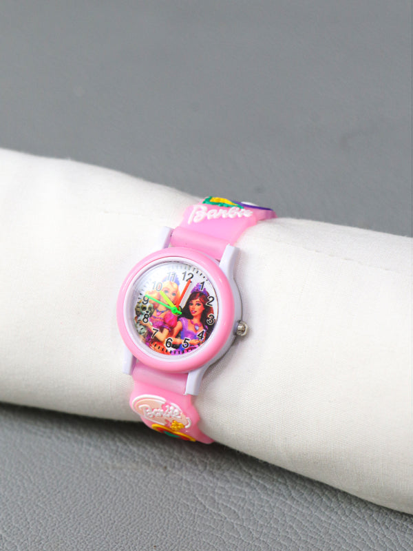 Pink Barbie Wrist Watch For Girls KWW22