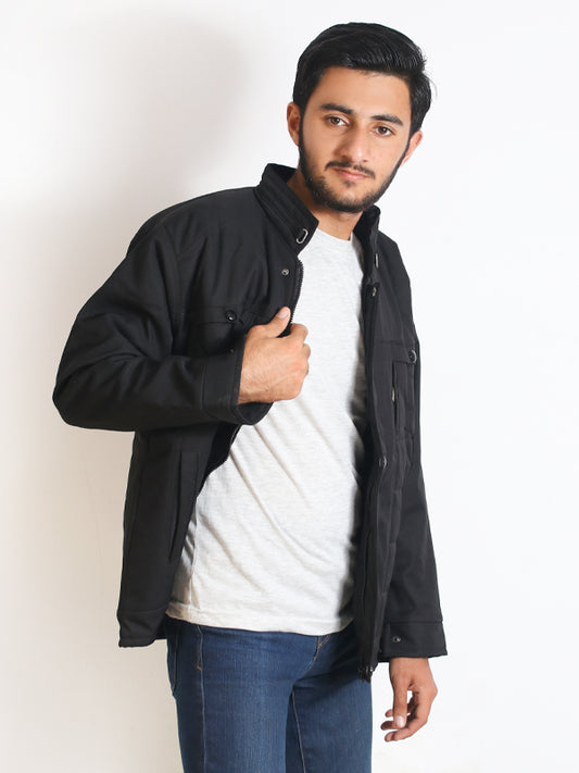 Winter Jacket for Men Black