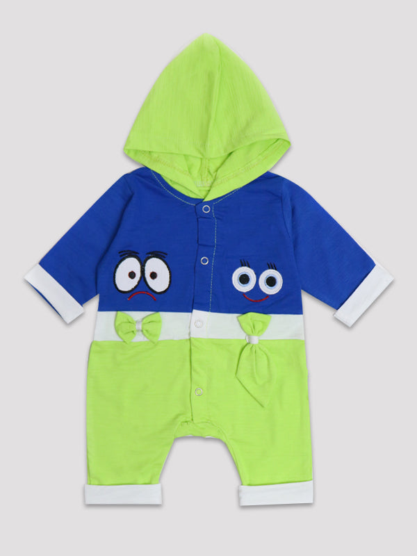 ZG Newborn Romper 0Mth - 9Mth Eyes Light Green