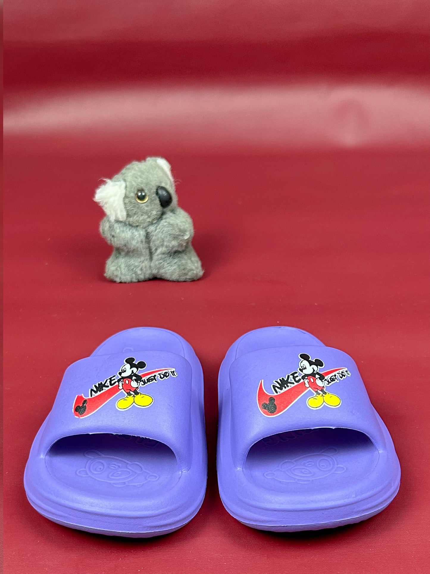 Purple Casual Soft Slippers for Kids KS21