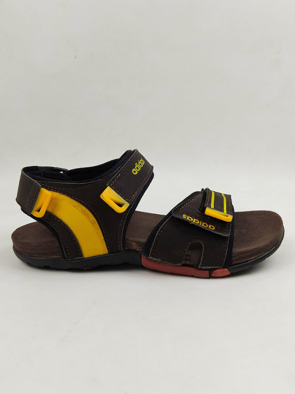 MK22 Men's Casual Sandal Ad Dark Brown