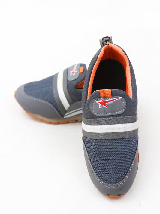 BJ22 Boys Shoes 8Yrs - 17Yrs Grey