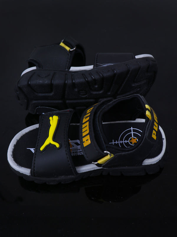 BSD43 Boys Sandal 8Yrs - 17Yrs Puma Black