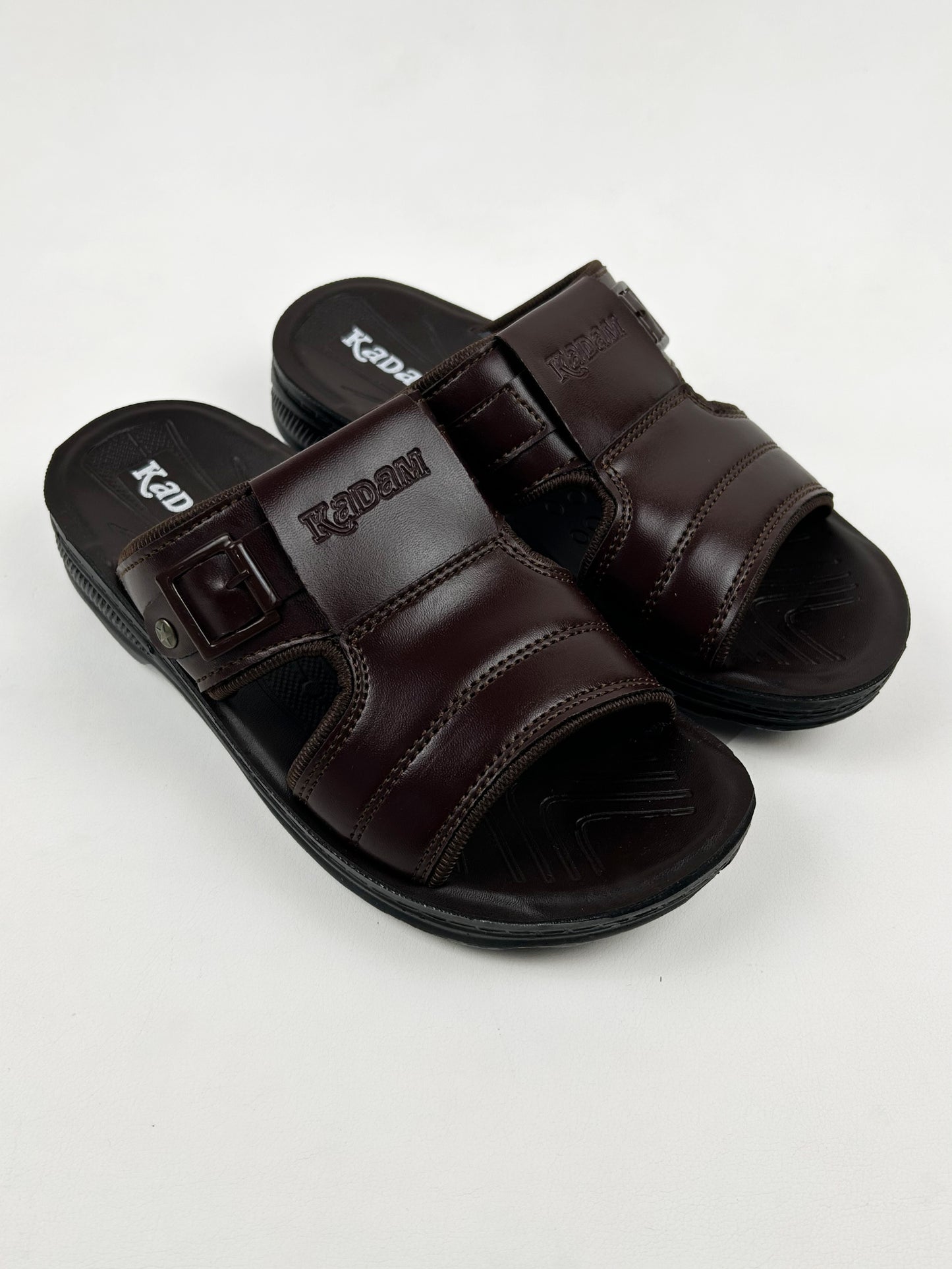 Dark Brown Casual Slipper for Men MC43